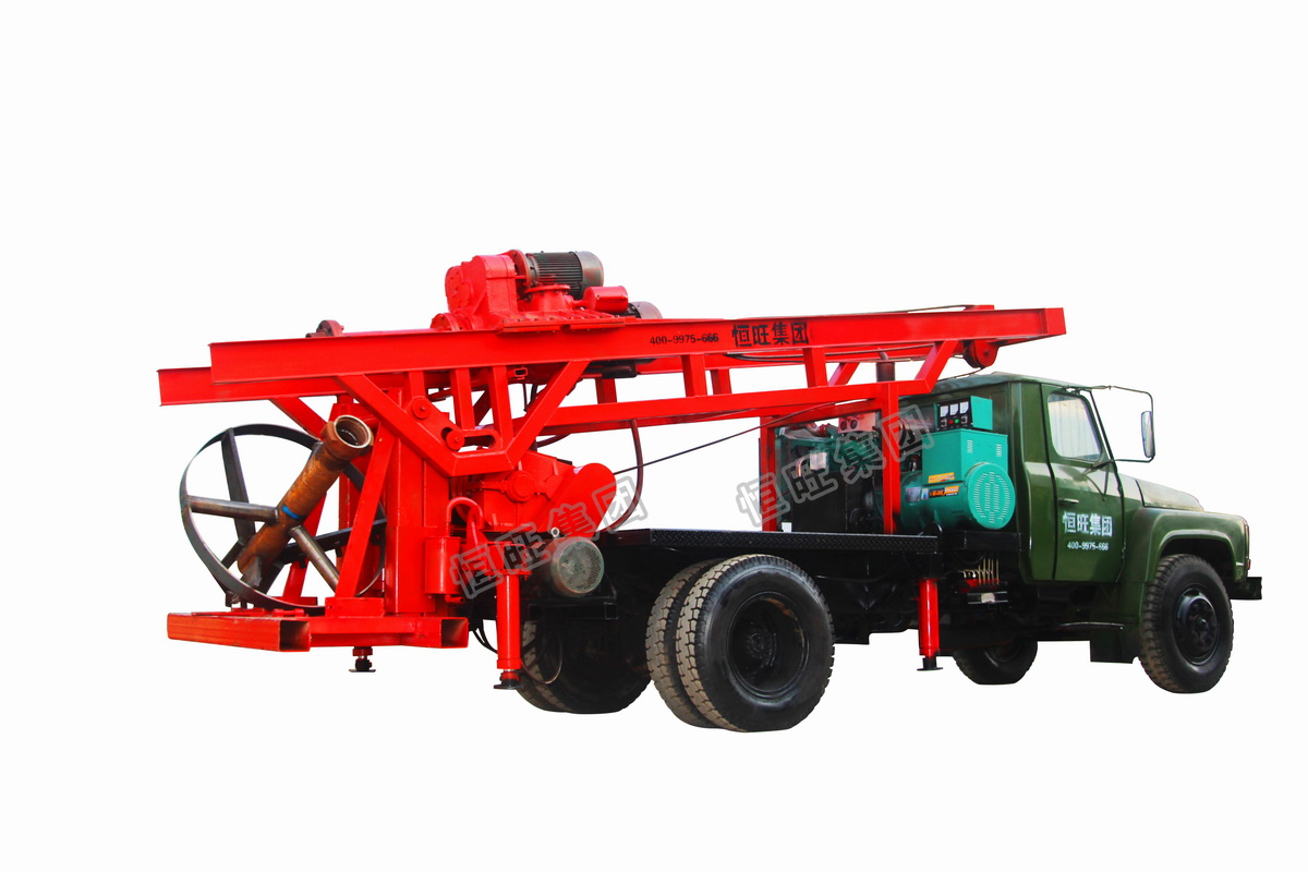 5寸單橋汽車(chē)鉆機(jī)